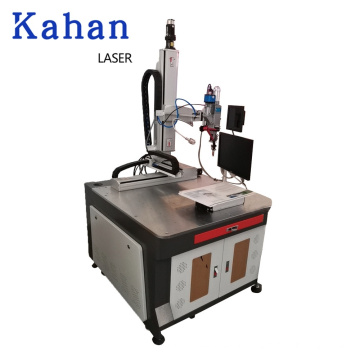 4-Axis Automatic Laser Welder Continues Metal Aluminum Fiber Welding Machine Laser